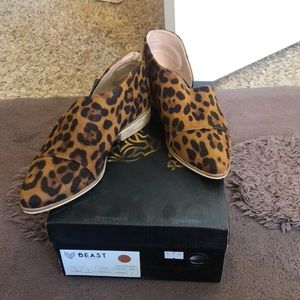beast fashion leopard shoes